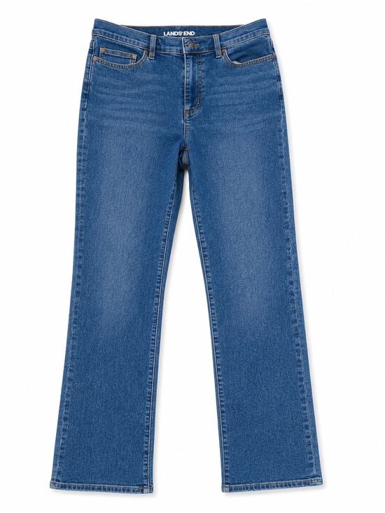 Lands' End Denim - Lands' End Jeans Straight-Leg Blue size 8